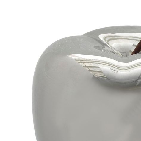 Figura Decorativa Manzana Boston Silver-1