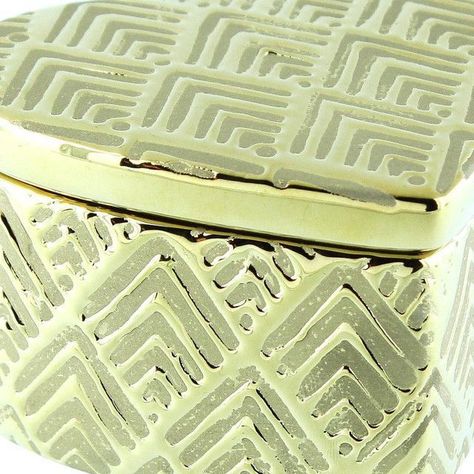 Joyero Decorativo Corazón Gold-1