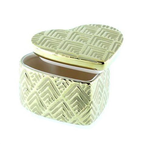 Joyero Decorativo Corazón Gold-2