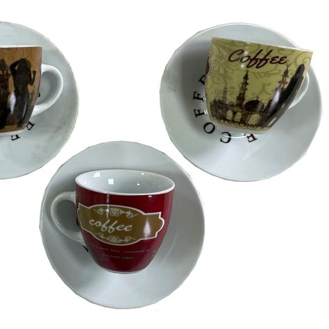 Juego de Tazas Para Café Espresso 8 Piezas-2