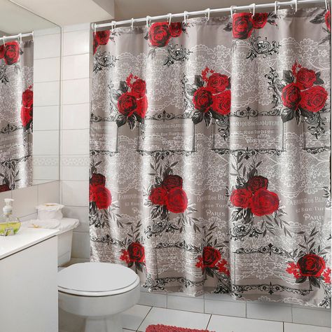 Cortina para Baño Diseño Turbigo con Forro-2