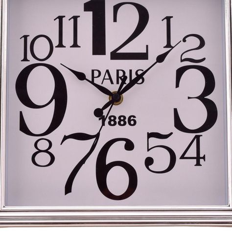 Reloj Mural Decorativo Basilea Silver-1