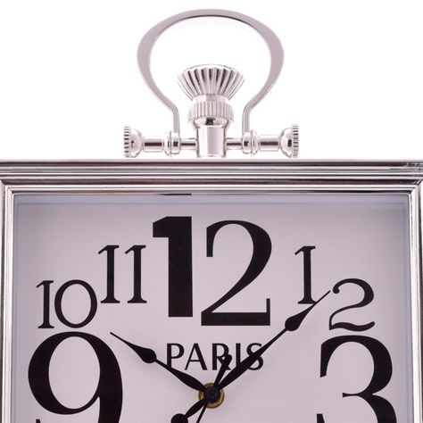 Reloj Mural Decorativo Basilea Silver-2