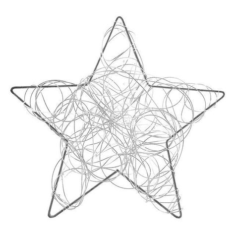 Estrella Luminosa Luces Led Silver-0