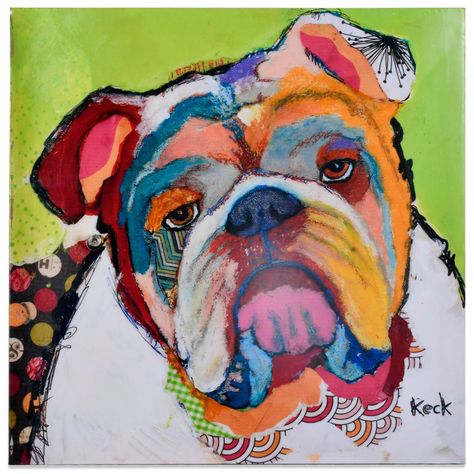Cuadro Decorativo Bulldog-0