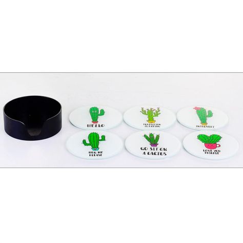 Set de Posavasos Cactus 7 Piezas-2