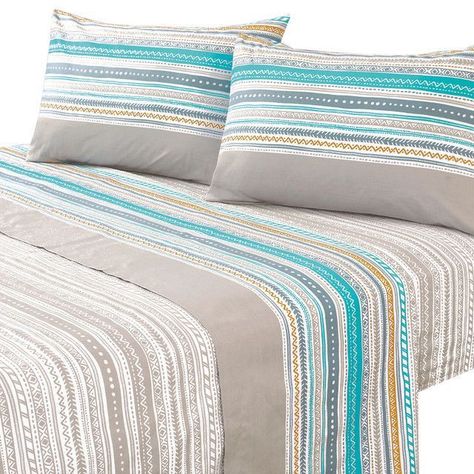 Juego de Sabanas T144 Superking Karachi Beige-0