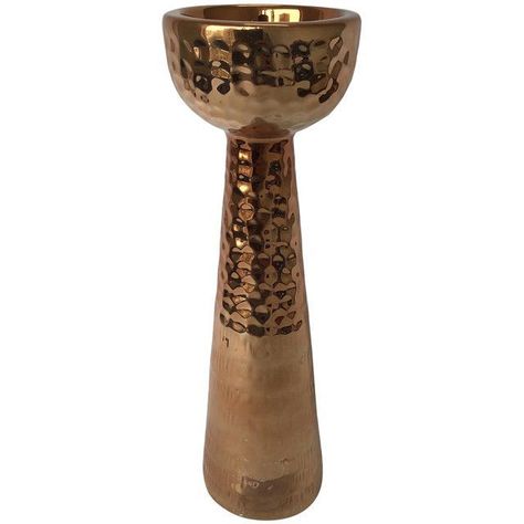 Portavela Decorativo Sicilia Grande Copper-0