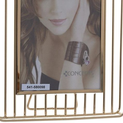 Porta Retrato Decorativo Benevento Gold-1