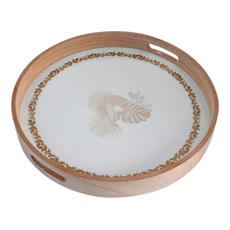 Bandeja Decorativa Tropic Gold-1