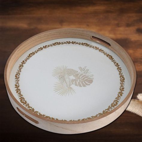 Bandeja Decorativa Tropic Gold-3