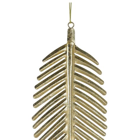 Placa Mural Decorativa Hoja Royal Gold Mediana-2