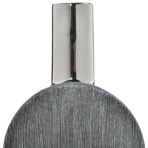 Jarrón Decorativo Alhambra Circular Silver-3