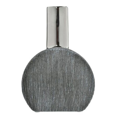 Jarrón Decorativo Alhambra Circular Silver-0