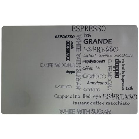 Set de Individuales Decorativo Espresso 6 Piezas-1