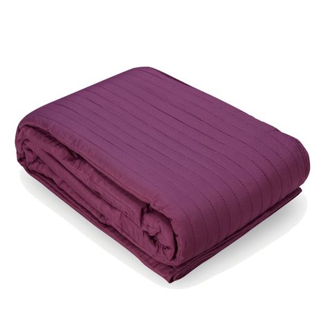 Cobertor Liso 2 Plazas California Lila-1