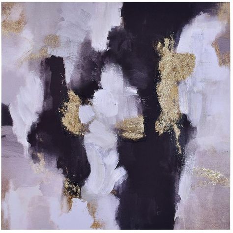 Cuadro Decorativo Abstracto Gold 80 x 80-0