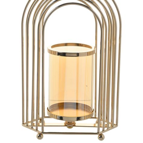 Centro de Mesa Decorativo Canterbury Gold-1