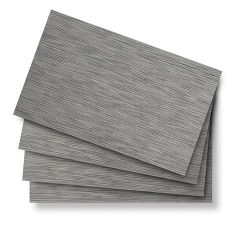 Set de Individuales Decorativo Pagoda 4 Piezas Gris-0