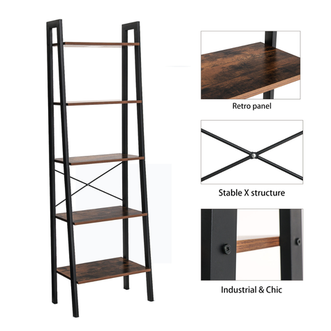 Repisa Escalera R172 - Metalwood Collection-4