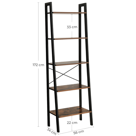 Repisa Escalera R172 - Metalwood Collection-2