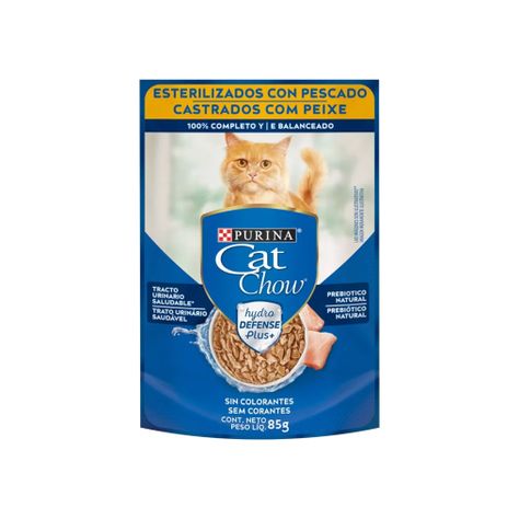 Sachet Cat Chow Esterilizados Pescado 15 un.-0