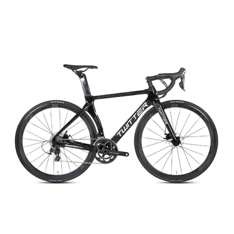 BICICLETA RUTA TWITTER SNIPER Pro CARBONO 11x2Velocidades-0