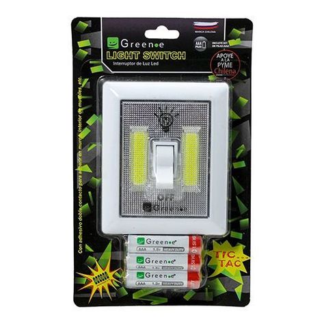 Luz led con interruptor de 3W x 5U. Desmontable.-0