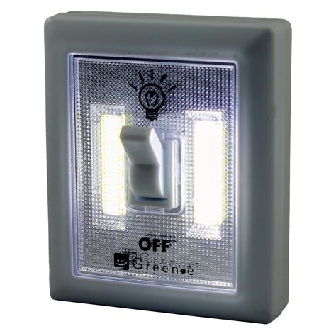 Luz led con interruptor de 3W x 5U. Desmontable.-3