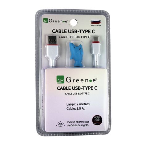Cable USB 3.0 A Tipo C. 2 Metros.-1