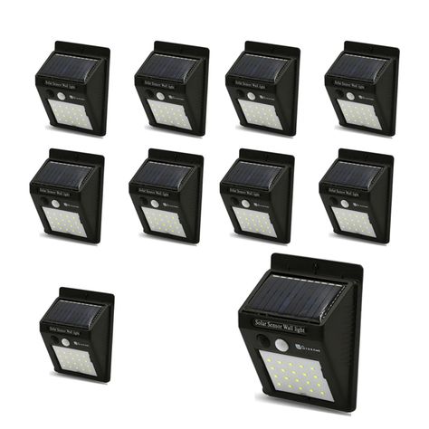 Luz Led solar con Sensor Inteligente. X 10 U.-3