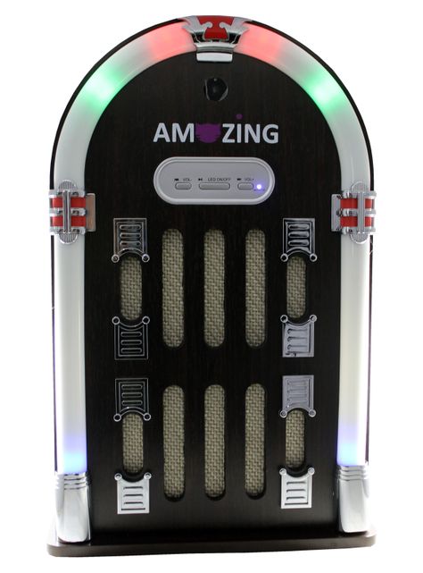 Parlante Bluetooth Modo retro Jukebox.-0