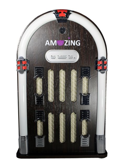 Parlante Bluetooth Modo retro Jukebox.-1