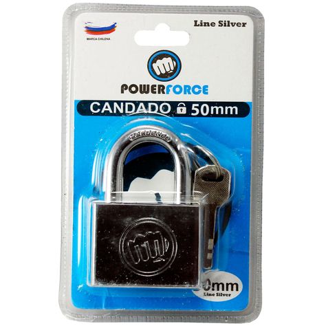 Candado de Acero de 40mm. Terminación Cromada-2