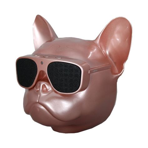 Parlante Bluetooth Bulldog Frances. Green-e-0