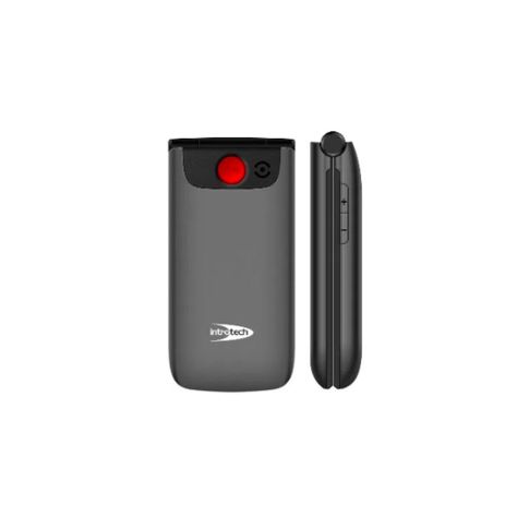 SENIORPHONE 4G CLAMSHELL BATT 1450MAH GRIS-NEGRO INTROTECH-1