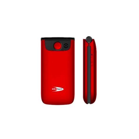 SENIORPHONE 4G CLAMSHELL BATT 1450MAH ROJO INTROTECH-2