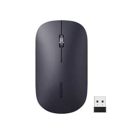 MOUSE INALAMBRICO ULTRA-SLIM GRIS OSCURO UGREEN MU001-0