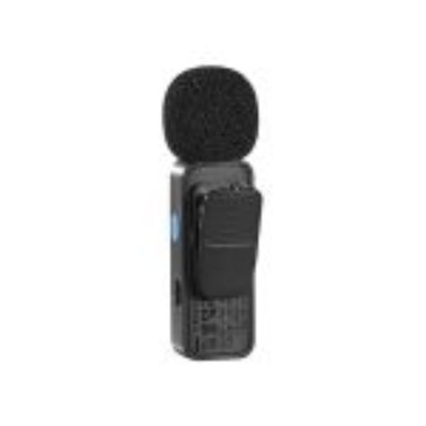  MICROFONO INALAMBRICO DOBLE ULTRA COMPACTO Y PORTABLE 2.4GHZ CONECTOR LIGHTNING -2