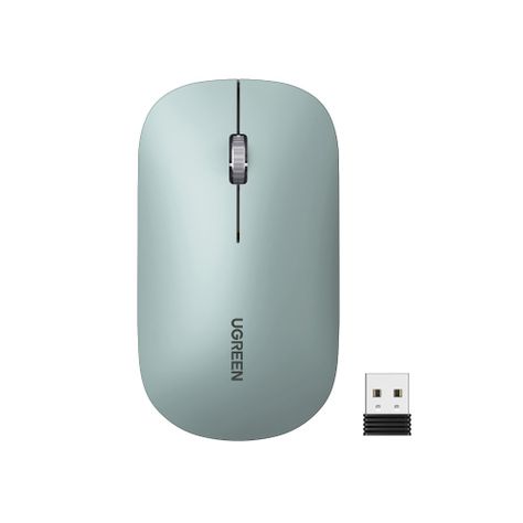 MOUSE INALAMBRICO ULTRA-SLIM VERDE CLARO UGREEN MU001-0