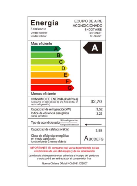 Aire Acondicionado split inverter 12000btu-4