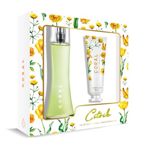 Set Coral Citrik 100Ml + Hand Cream 50Ml-0