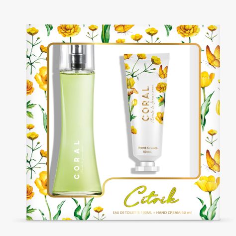 Set Coral Citrik 100Ml + Hand Cream 50Ml-1