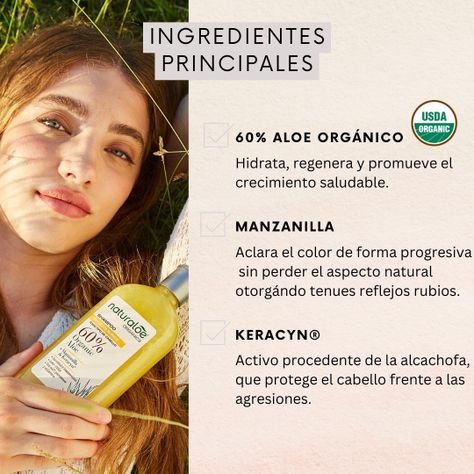 Pack 3 Shampoo Reflejos Rubios 350 ml Naturaloe-1