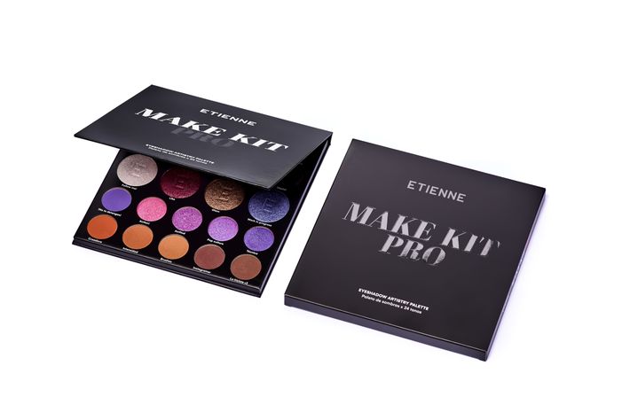 Paleta de Sombras Etienne Make Kit Pro 24 colores-1