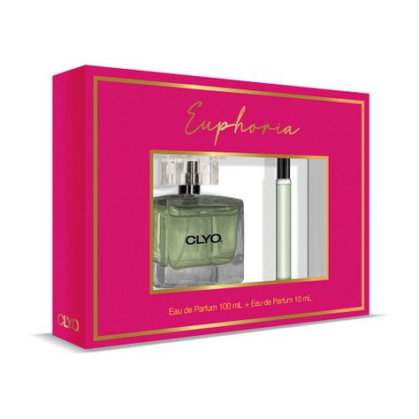 Perfume CLYO Euphoria EDT 100ml + Perfumero 10ml-0