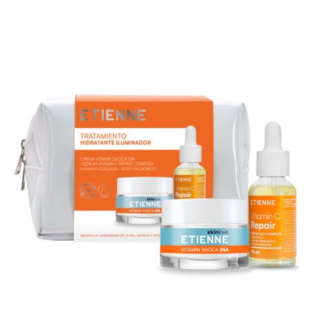 Etienne Vitamin Crema Shock Día 50g + Serum C Repair-0