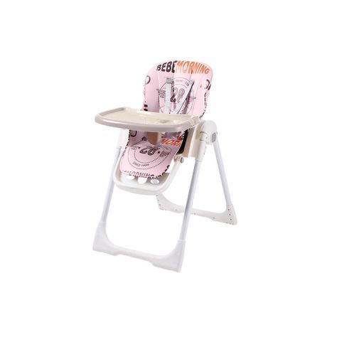 Silla de Comer Plegable Evolution Motivo Rosa-1