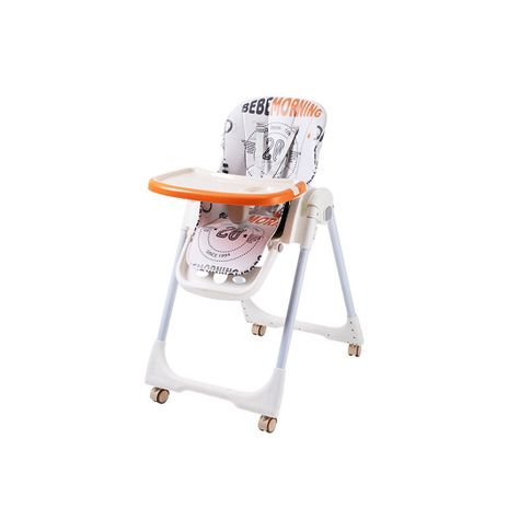 Silla de Comer Plegable Evolution Motivo Naranja-0