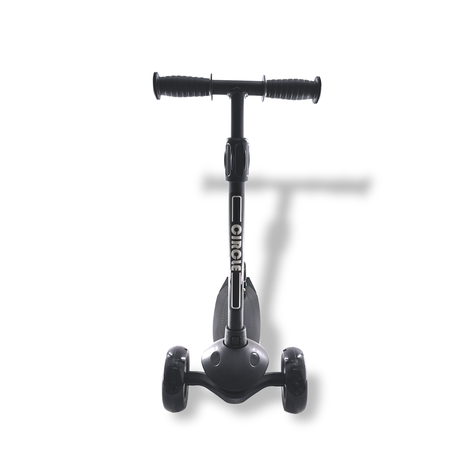 Scooter Para Niños Monopatín Negro Luz Led-2